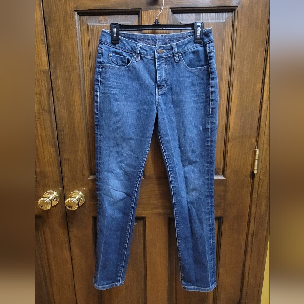 Jag Jeans Sz 6P Mid Rise Slim Leg Classic Blue Women's Jeans W 30 R 9 L 27.5